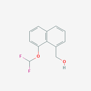 1-(Difluoromethoxy)naphthalene-8-methanol