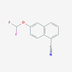 1-Cyano-6-(difluoromethoxy)naphthalene