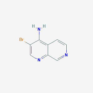 3-Bromo-1,7-naphthyridin-4-amine