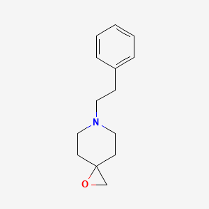 6-(2-Phenylethyl)-1-oxa-6-azaspiro[2.5]octane