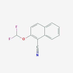 1-Cyano-2-(difluoromethoxy)naphthalene