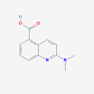 2-(Dimethylamino)quinoline-5-carboxylic acid