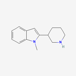 1-Methyl-2-(piperidin-3-yl)-1H-indole