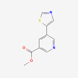 Methyl 5-(thiazol-5-yl)nicotinate