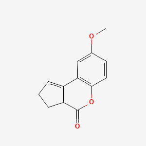 8-methoxy-3,3a-dihydrocyclopenta[c]chromen-4(2H)-one