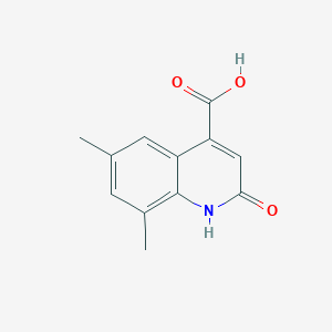 6,8-Dimethyl-2-oxo-1,2-dihydroquinoline-4-carboxylic acid