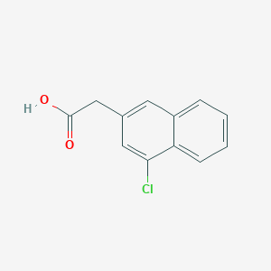 2-(4-Chloronaphthalen-2-yl)acetic acid