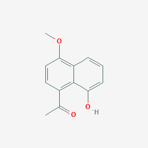 1-(8-Hydroxy-4-methoxynaphthalen-1-yl)ethanone