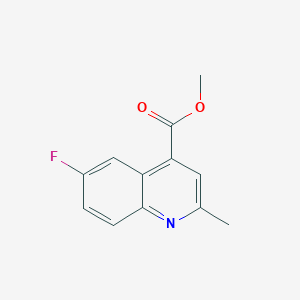 Methyl 6-fluoro-2-methylquinoline-4-carboxylate