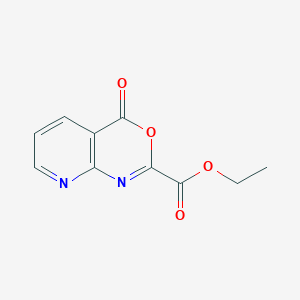 Ethyl 4-oxo-4H-pyrido[2,3-d][1,3]oxazine-2-carboxylate