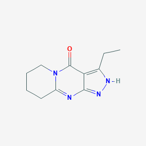 3-Ethyl-6,7,8,9-tetrahydropyrazolo[3,4-d]pyrido[1,2-a]pyrimidin-4(1H)-one