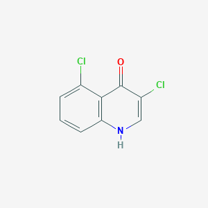 molecular formula C9H5Cl2NO B11886787 3,5-Dichloroquinolin-4-ol 