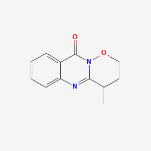 4-Methyl-3,4-dihydro[1,2]oxazino[3,2-b]quinazolin-10(2H)-one