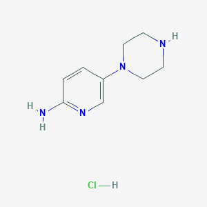 5-(Piperazin-1-yl)pyridin-2-amine hydrochloride