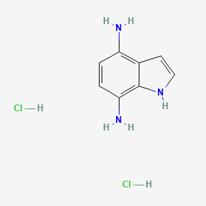 1h-Indole-4,7-diamine dihydrochloride