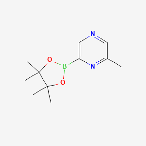 2-Methyl-6-(4,4,5,5-tetramethyl-1,3,2-dioxaborolan-2-YL)pyrazine