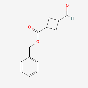 Benzyl 3-formylcyclobutane-1-carboxylate