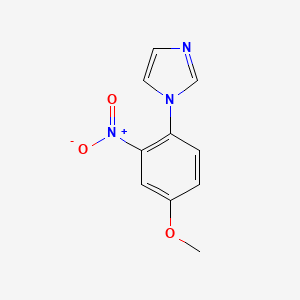 1-(4-Methoxy-2-nitrophenyl)-1H-imidazole