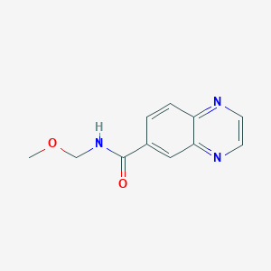 N-(methoxymethyl)quinoxaline-6-carboxamide