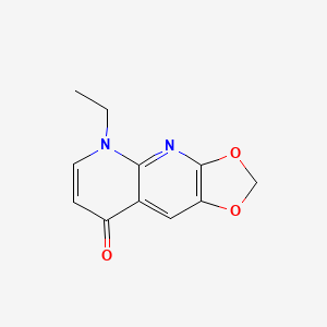 5-Ethyl-2H-[1,3]dioxolo[4,5-b][1,8]naphthyridin-8(5H)-one