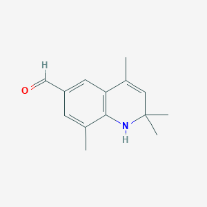 2,2,4,8-Tetramethyl-1,2-dihydroquinoline-6-carbaldehyde