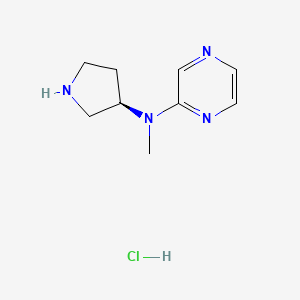 (R)-N-methyl-N-(pyrrolidin-3-yl)pyrazin-2-amine hydrochloride