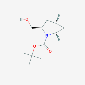 (1R,3R,5R)-tert-Butyl 3-(hydroxymethyl)-2-azabicyclo[3.1.0]hexane-2-carboxylate