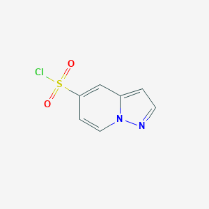 Pyrazolo[1,5-a]pyridine-5-sulfonyl chloride