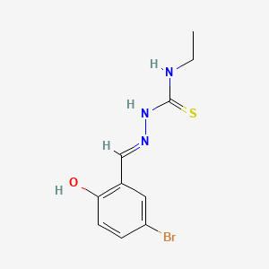 5-bromo-2-hydroxybenzaldehyde N-ethylthiosemicarbazone