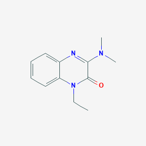 3-(Dimethylamino)-1-ethylquinoxalin-2(1H)-one