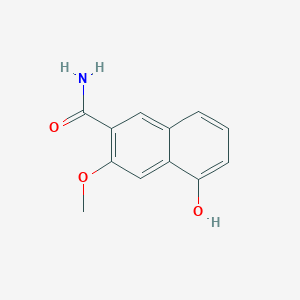 5-Hydroxy-3-methoxy-2-naphthamide