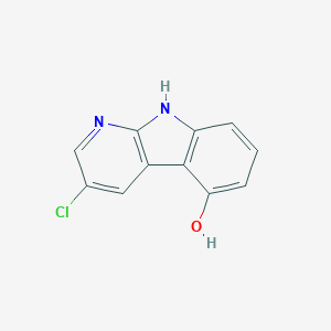 3-chloro-9H-pyrido[2,3-b]indol-5-ol