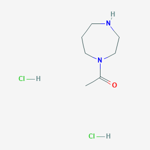 1-(1,4-Diazepan-1-yl)ethanone dihydrochloride