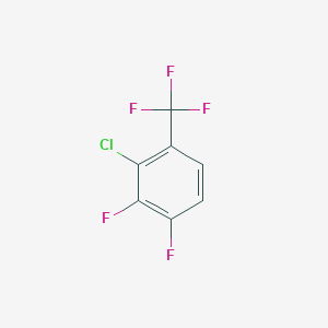 molecular formula C7H2ClF5 B11887560 2-Chloro-3,4-difluorobenzotrifluoride CAS No. 119713-63-2