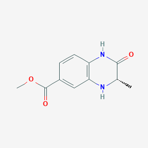 (S)-Methyl 3-methyl-2-oxo-1,2,3,4-tetrahydroquinoxaline-6-carboxylate