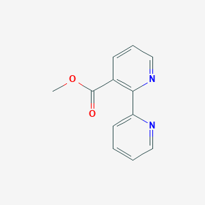 molecular formula C12H10N2O2 B11887712 Methyl [2,2'-bipyridine]-3-carboxylate 