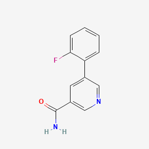 5-(2-Fluorophenyl)nicotinamide