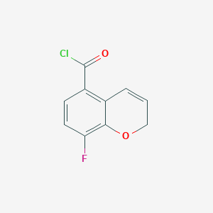 8-Fluoro-2H-chromene-5-carbonyl chloride