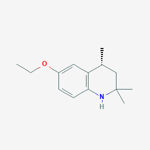 molecular formula C14H21NO B11887877 (R)-6-Ethoxy-2,2,4-trimethyl-1,2,3,4-tetrahydroquinoline 