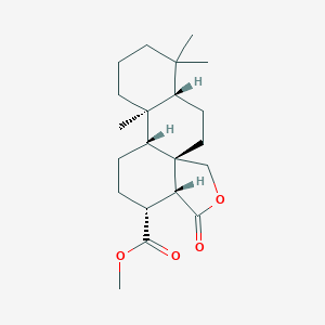 molecular formula C21H32O4 B011888 树枝状醇 3 CAS No. 106019-61-8