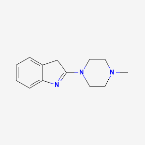 2-(4-methylpiperazin-1-yl)-3H-indole