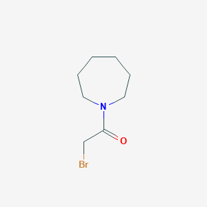 molecular formula C8H14BrNO B11888076 1-(Azepan-1-yl)-2-bromoethanone CAS No. 75726-94-2