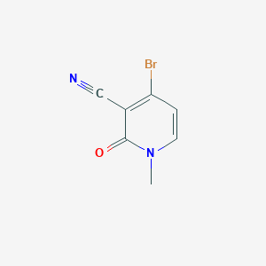 4-Bromo-1-methyl-2-oxo-1,2-dihydropyridine-3-carbonitrile