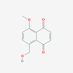 5-(Hydroxymethyl)-8-methoxynaphthalene-1,4-dione