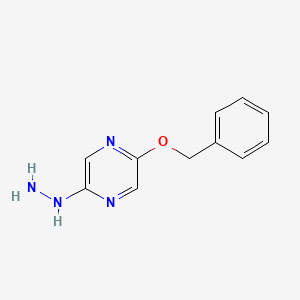 2-(Benzyloxy)-5-hydrazinylpyrazine