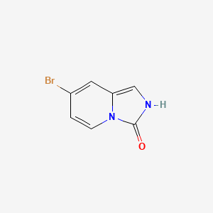 7-Bromoimidazo[1,5-a]pyridin-3(2H)-one