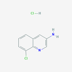 8-Chloroquinolin-3-amine hydrochloride