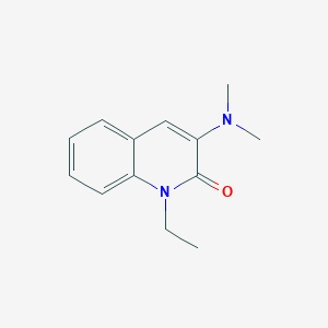 3-(Dimethylamino)-1-ethylquinolin-2(1H)-one