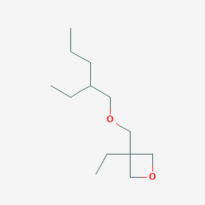 molecular formula C13H26O2 B11888177 3-Ethyl-3-(((2-ethylpentyl)oxy)methyl)oxetane CAS No. 644986-31-2