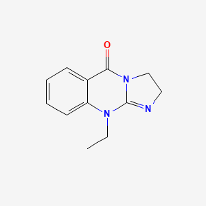 10-Ethyl-2,3-dihydroimidazo[2,1-b]quinazolin-5(10H)-one